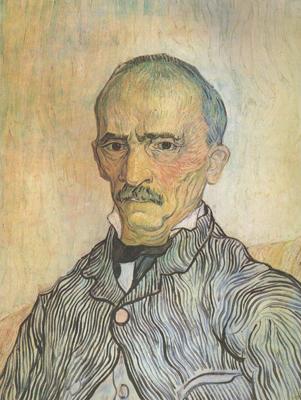 Vincent Van Gogh Portrait of Trabuc,an Attendant at Saint-Paul Hospital (nn04)